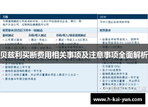 贝兹利买断费用相关事项及注意事项全面解析 贝兹利买断费用相关事项及注意事项全面解析
