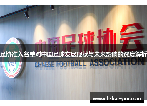 足协准入名单对中国足球发展现状与未来影响的深度解析